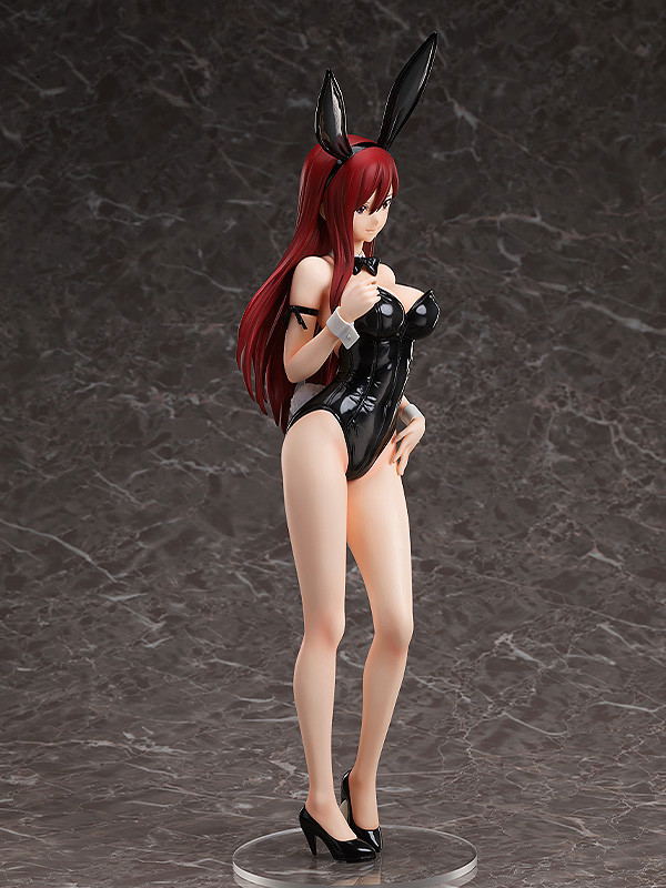 Fairy Tail 1/4 Scale Pre-Painted Figure: Erza Scarlet Bare Leg Bunny Ver. [GSC Online Shop Exclusive Ver.] image 5