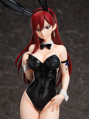 Fairy Tail 1/4 Scale Pre-Painted Figure: Erza Scarlet Bare Leg Bunny Ver. [GSC Online Shop Exclusive Ver.]