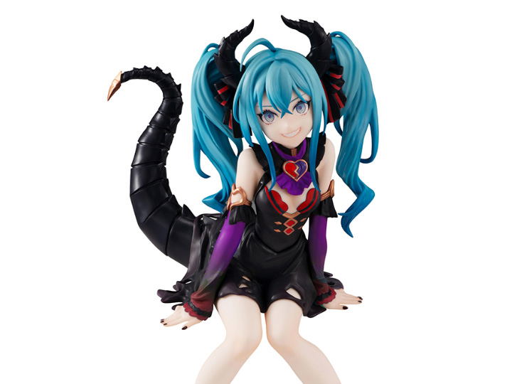 Piapro Characters Vocaloid Hatsune Miku Noodle Stopper Figure: Hatsune Miku Villain Color Variation Ver. image 2