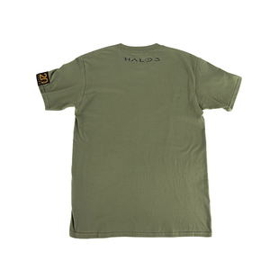 Fanthful Halo Series 20th Anniversary T-shirt Army Green (M Size)_