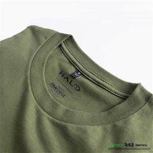 Fanthful Halo Series 20th Anniversary T-shirt Army Green (M Size)