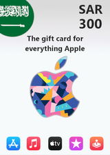 Apple Gift Card 300 SAR | Szaúd-Arábia Fiók digital (Szaúd-Arábia)