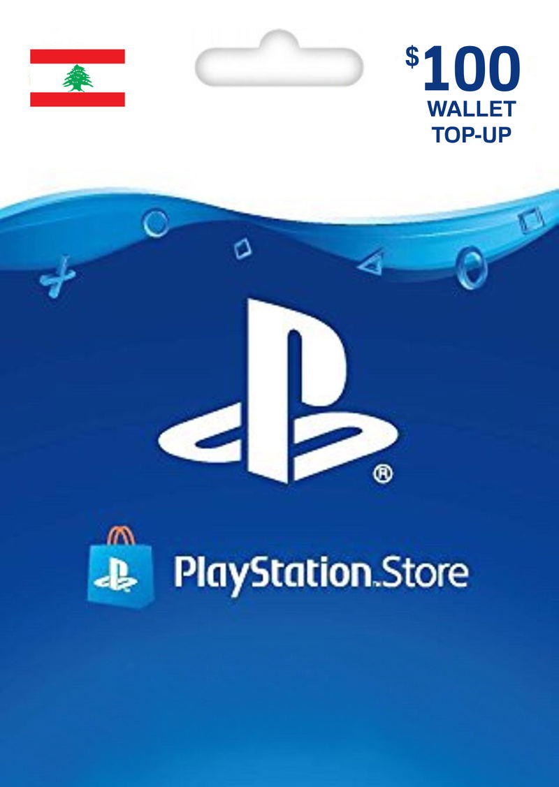 PSN Card 100 USD | Playstation Network Lebanon <span class="ext ext_digital">digital</span> image 1