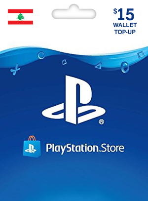 PSN Card 15 USD | Playstation Network Lebanon_