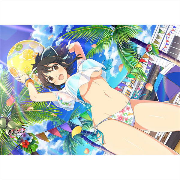 Shinobi Master Senran Kagura New Link B2 Wall Scroll: Asuka Swimsuit 2019 image 1