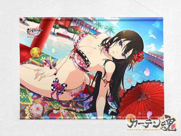 Shinobi Master Senran Kagura New Link B2 Wall Scroll: Kagura Swimsuit 2019 image 2