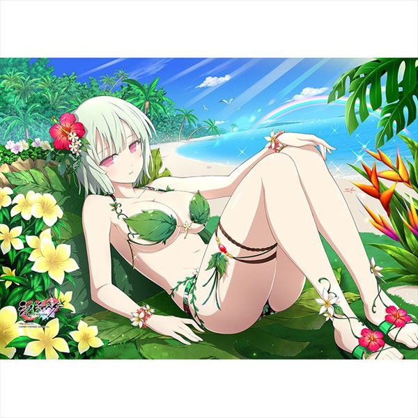 Shinobi Master Senran Kagura New Link B2 Wall Scroll: Naraku Swimsuit 2019 image 1