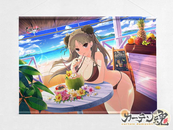Shinobi Master Senran Kagura New Link B2 Wall Scroll: Renka Swimsuit image 2