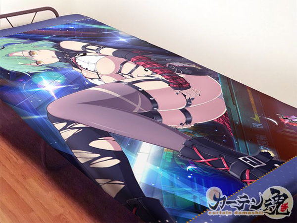 Shinobi Master Senran Kagura New Link Bed Sheet: Hikage image 1