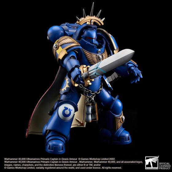 Warhammer 40,000 Action Figure: Ultramarines Primaris Captain in Gravis Armour image 5