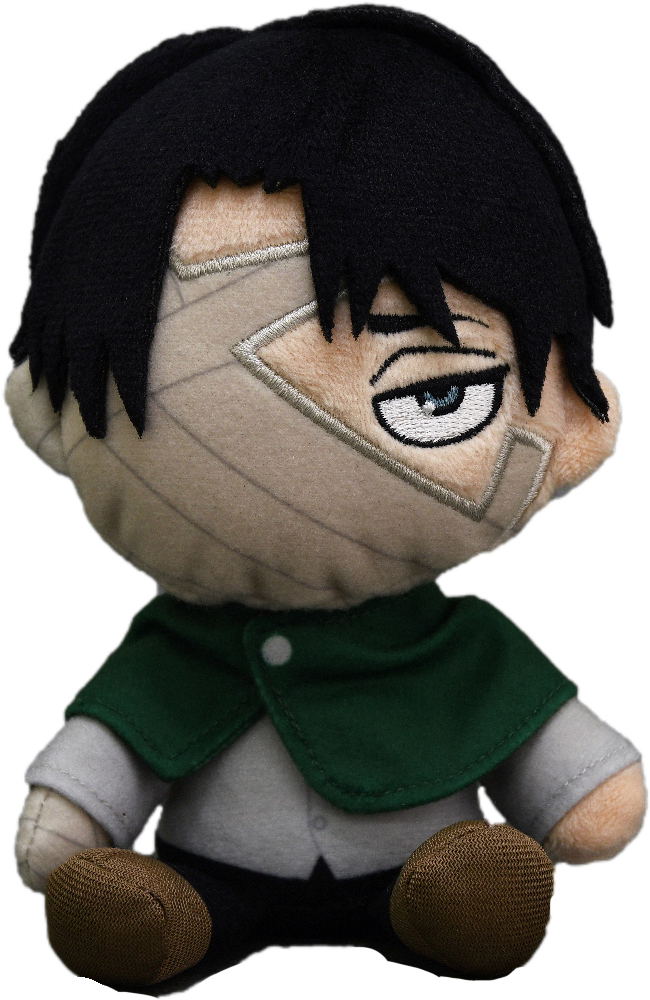 Attack on Titan Tenori Plush: Wounded Levi (Re-run) image 1