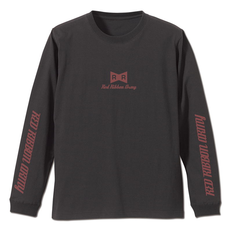 Dragon Ball - Red Ribbon Army Rib Long Sleeve T-shirt Sumi (S Size) image 1