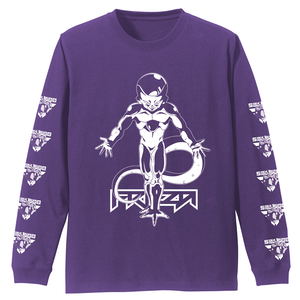 Dragon Ball Z - Frieza Rib Long Sleeve T-shirt Violet Purple (M Size)_