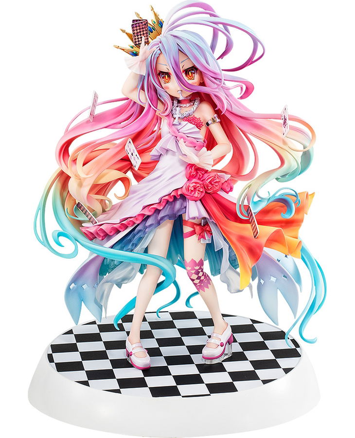 KD Colle No Game No Life 1/7 Scale Pre-Painted Figure: Shiro Dress Ver. image 1