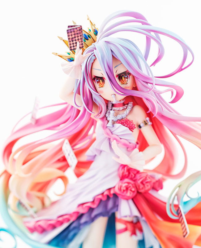 KD Colle No Game No Life 1/7 Scale Pre-Painted Figure: Shiro Dress Ver. image 8