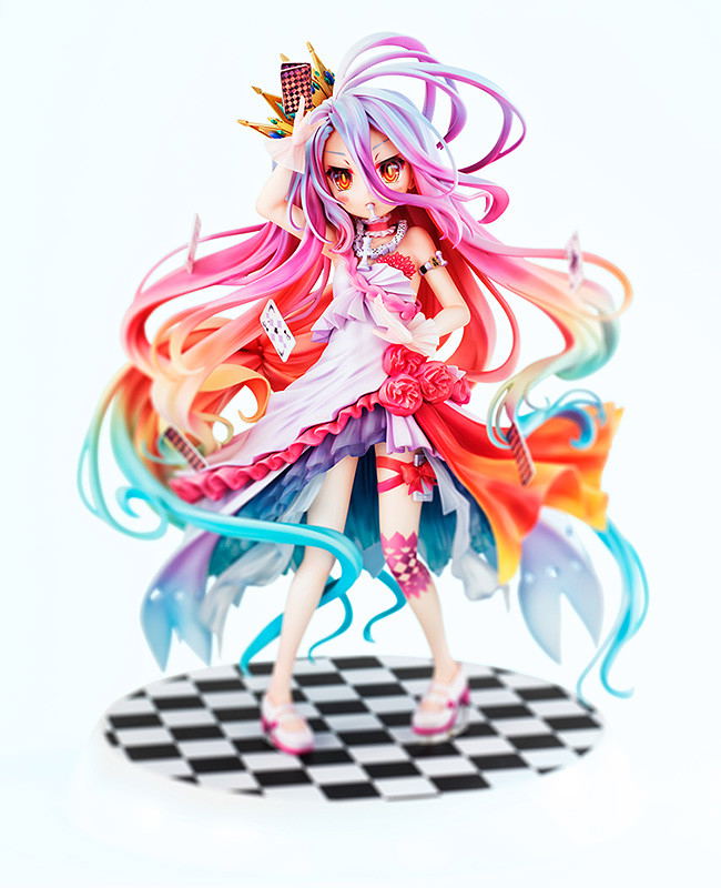 KD Colle No Game No Life 1/7 Scale Pre-Painted Figure: Shiro Dress Ver. image 9