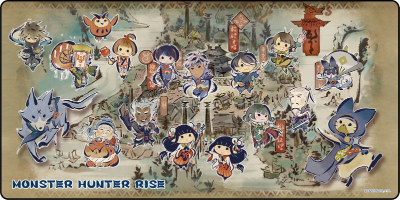 Monster Hunter Rise - Kamura Village Gaming Mouse Pad image 1