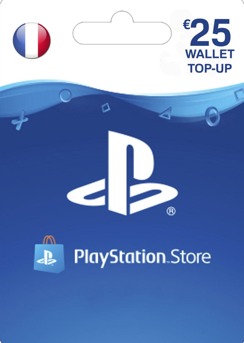 PSN Card 25 EUR | Playstation Network France <span class="ext ext_digital">digital</span> image 1