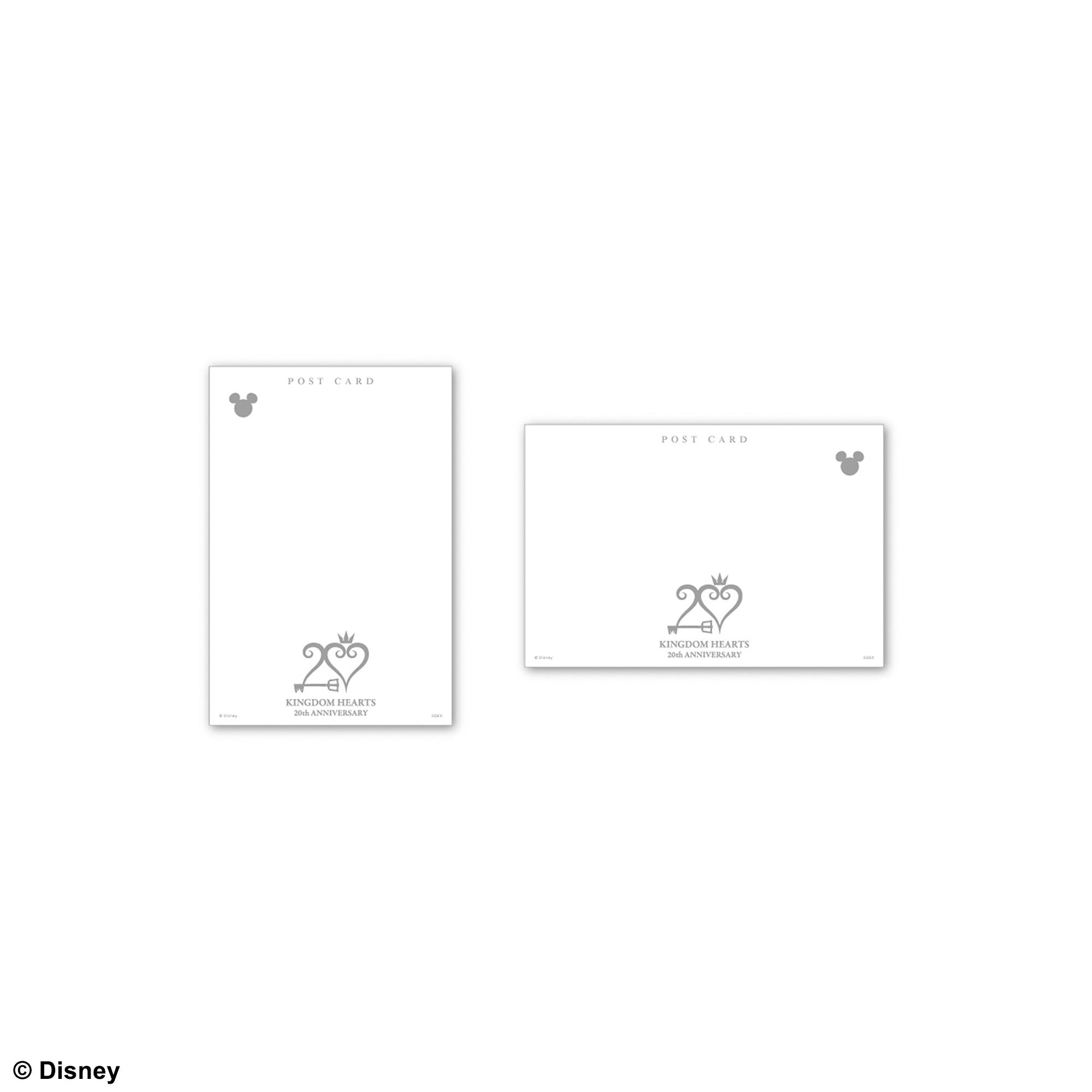 定価8800 KD KINGDOM 40 POST CARDS Kingdom Hearts Postcard Set Illustrated By Tetsuya Nomura B Type