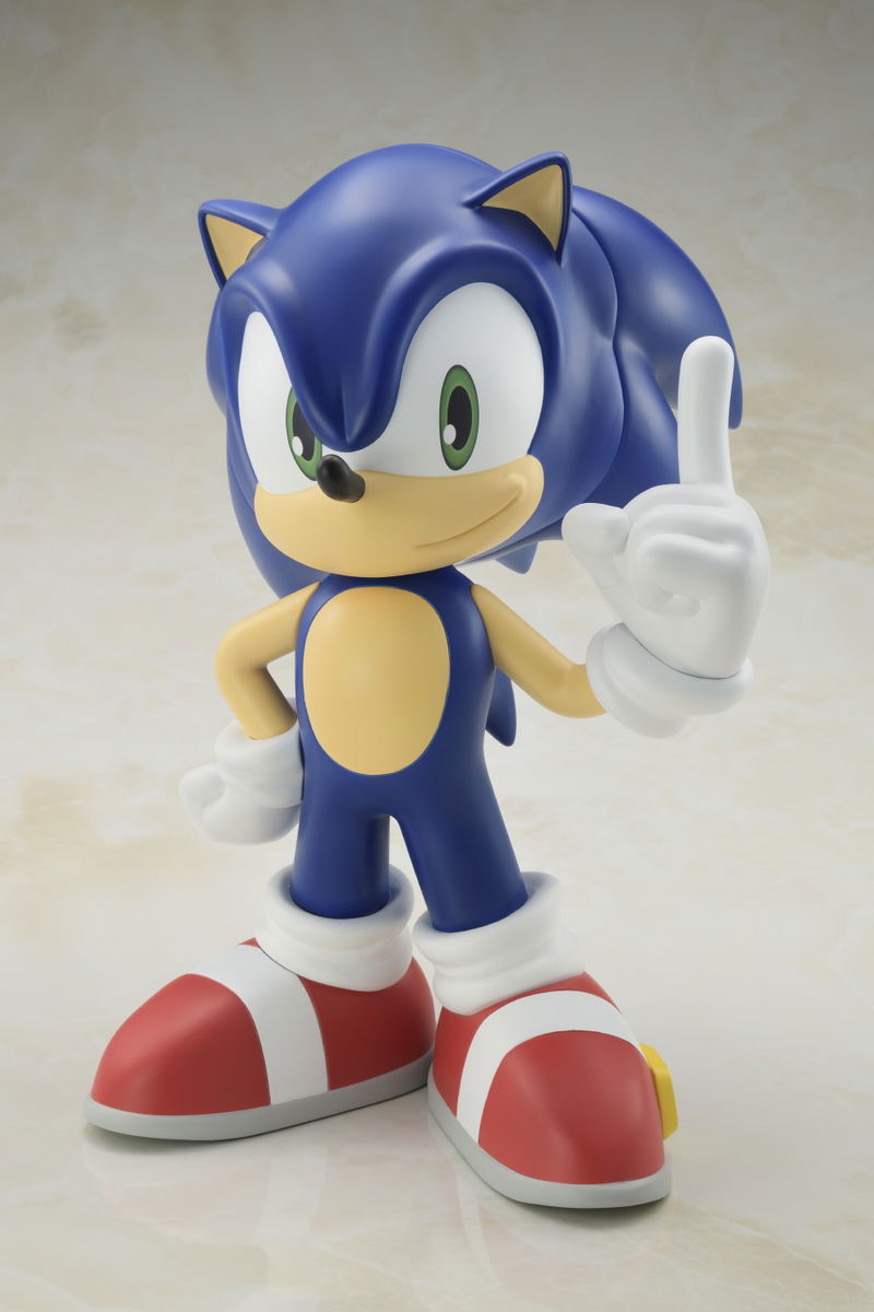 SoftB Sonic the Hedgehog Pre-Painted Figure: Sonic the Hedgehog image 2