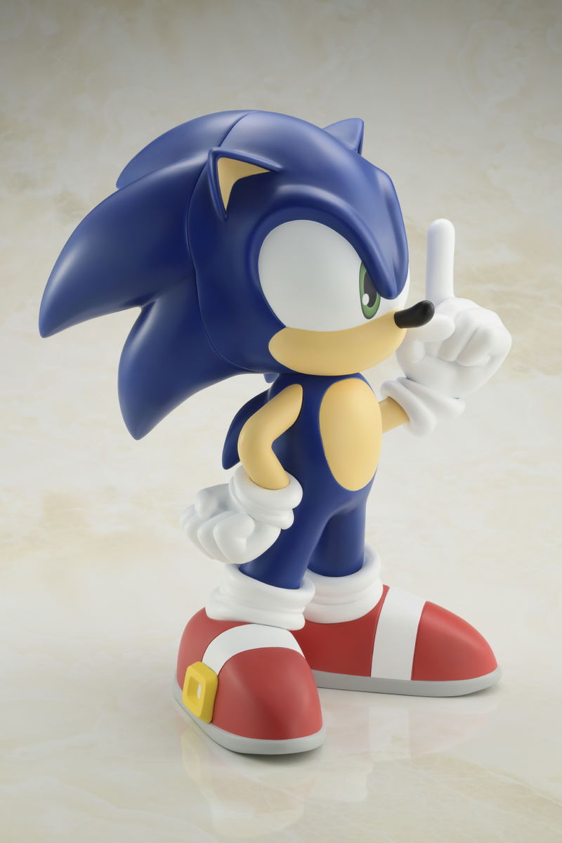 SoftB Sonic the Hedgehog Pre-Painted Figure: Sonic the Hedgehog image 6