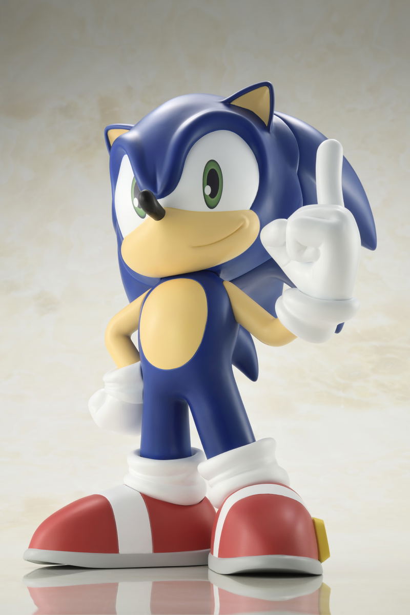 SoftB Sonic the Hedgehog Pre-Painted Figure: Sonic the Hedgehog image 7