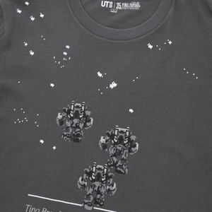 UT Final Fantasy 35th Anniversary - Final Fantasy VI T-shirt Gray (XL Size)_