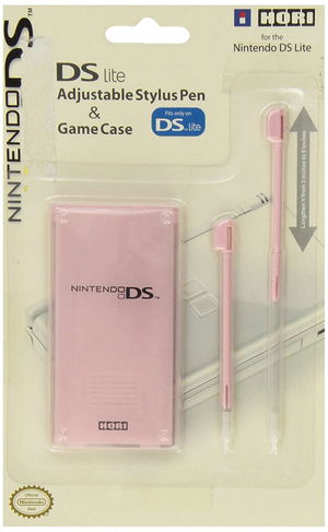 Adjustable Stylus Pen & Game Case for Nintendo DS Lite_