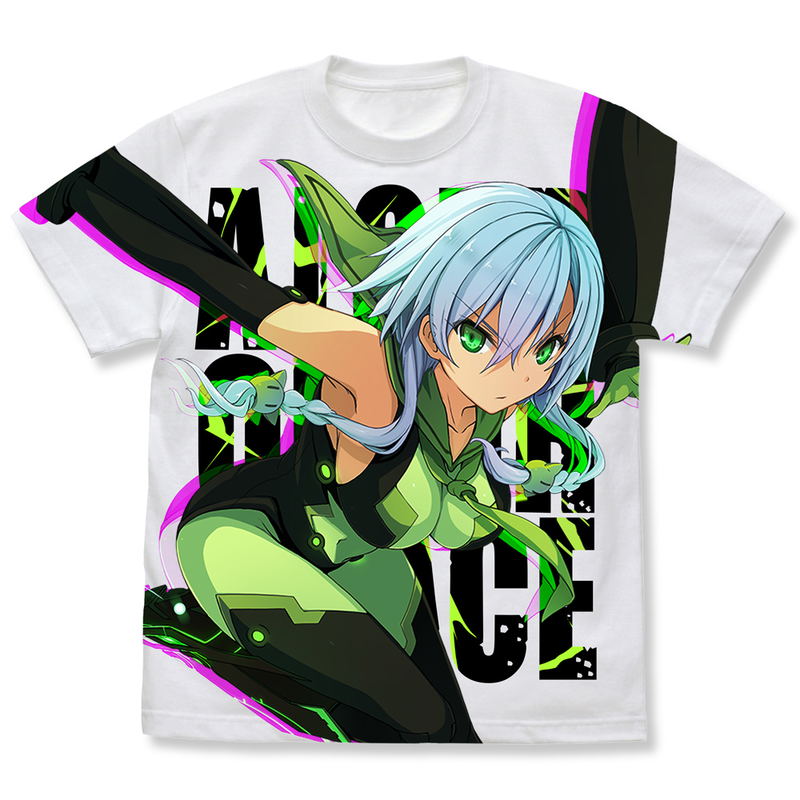 Ao No Kanata No Four Rhythm - Saki Inui Full Graphic T-shirt White (S Size) image 1