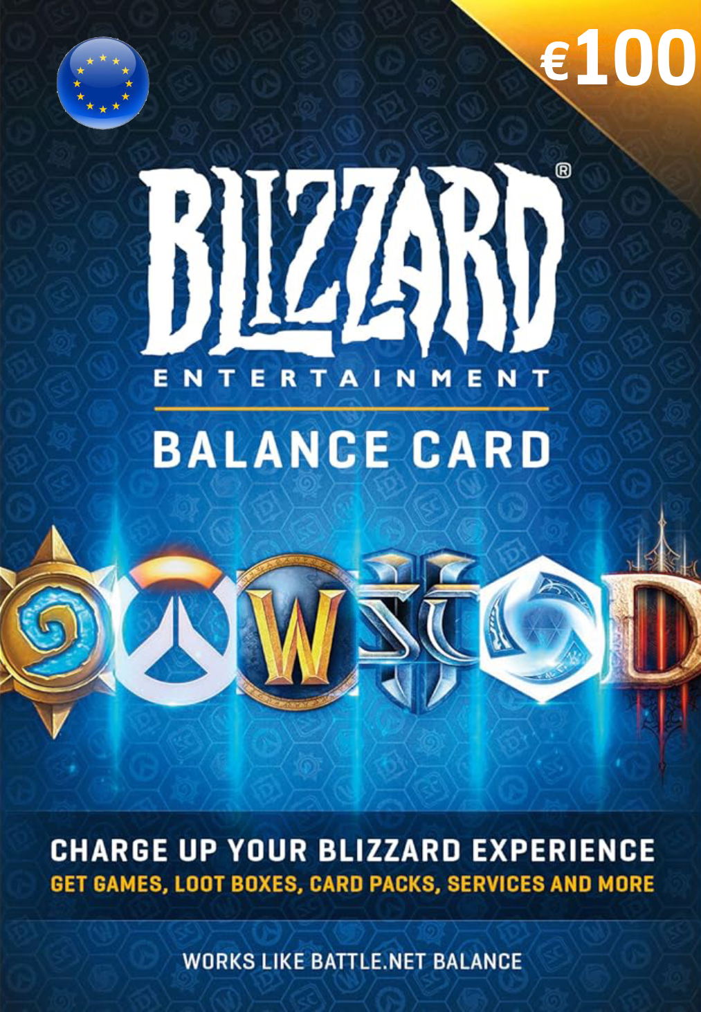 Blizzard Gift Card (EUR 100) | Europe Account digital — Import Game Deal