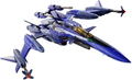 DX Chogokin Macross Delta Movie Absolute Live!!!!!!: YF-29 Durandal Valkyrie (Maximilian Jenius' Fighter) Full Set Pack thumbnail 1