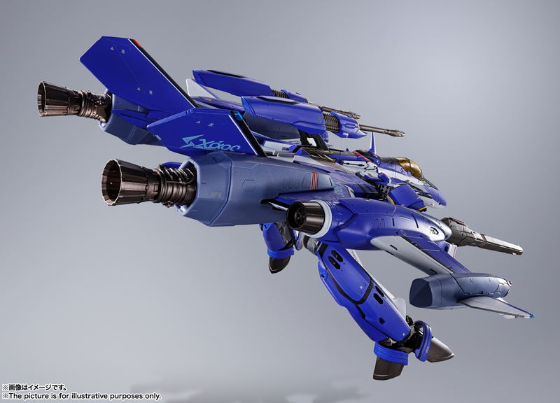 DX Chogokin Macross Delta Movie Absolute Live!!!!!!: YF-29 Durandal Valkyrie (Maximilian Jenius' Fighter) Full Set Pack image 13