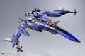 DX Chogokin Macross Delta Movie Absolute Live!!!!!!: YF-29 Durandal Valkyrie (Maximilian Jenius' Fighter) Full Set Pack thumbnail 16