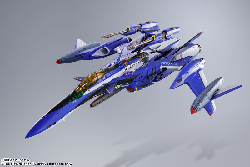 DX Chogokin Macross Delta Movie Absolute Live!!!!!!: YF-29 Durandal Valkyrie (Maximilian Jenius' Fighter) Full Set Pack image 18