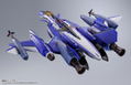 DX Chogokin Macross Delta Movie Absolute Live!!!!!!: YF-29 Durandal Valkyrie (Maximilian Jenius' Fighter) Full Set Pack thumbnail 19