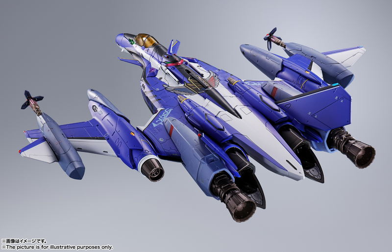 DX Chogokin Macross Delta Movie Absolute Live!!!!!!: YF-29 Durandal Valkyrie (Maximilian Jenius' Fighter) Full Set Pack image 19