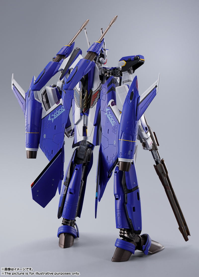 DX Chogokin Macross Delta Movie Absolute Live!!!!!!: YF-29 Durandal Valkyrie (Maximilian Jenius' Fighter) Full Set Pack image 3