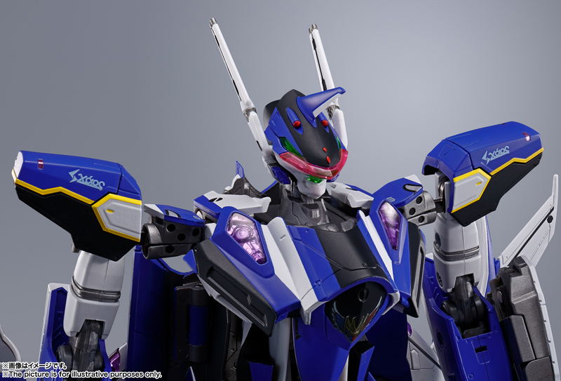 DX Chogokin Macross Delta Movie Absolute Live!!!!!!: YF-29 Durandal Valkyrie (Maximilian Jenius' Fighter) Full Set Pack image 4