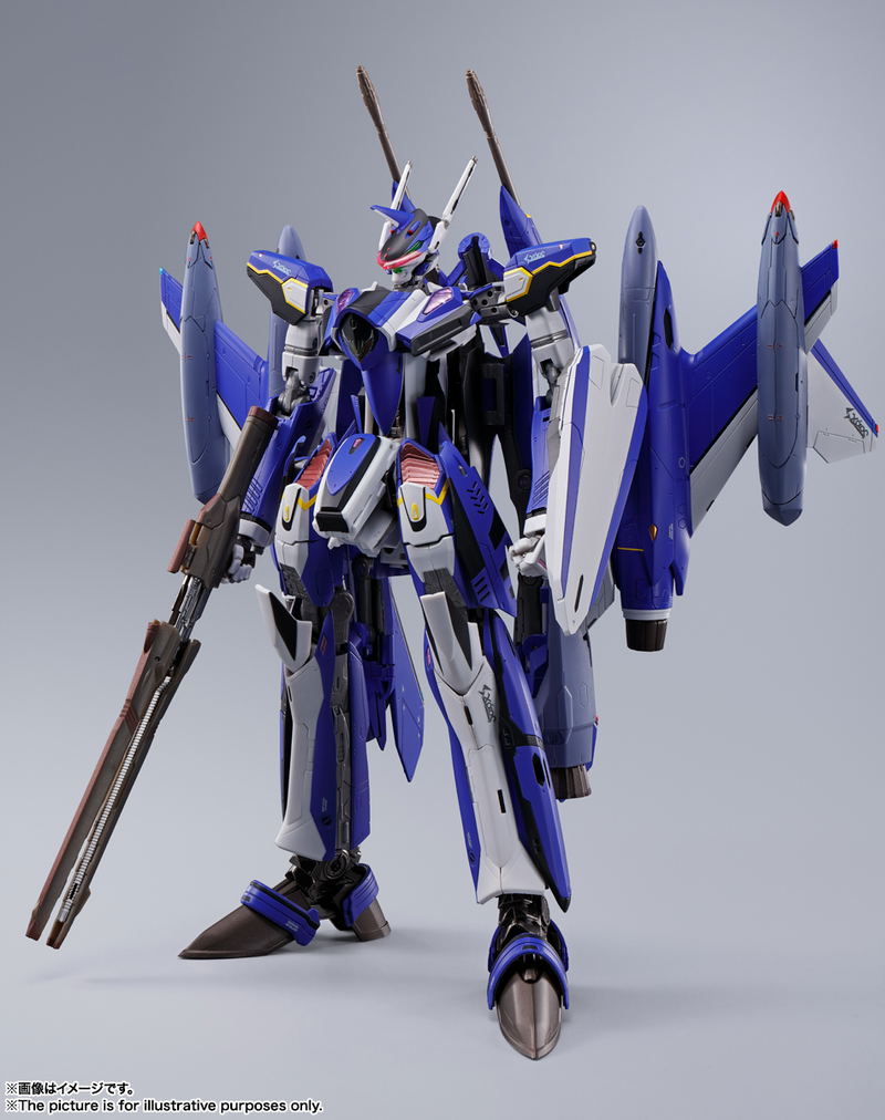 DX Chogokin Macross Delta Movie Absolute Live!!!!!!: YF-29 Durandal Valkyrie (Maximilian Jenius' Fighter) Full Set Pack image 5