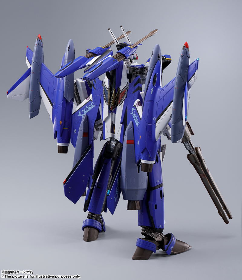 DX Chogokin Macross Delta Movie Absolute Live!!!!!!: YF-29 Durandal Valkyrie (Maximilian Jenius' Fighter) Full Set Pack image 6