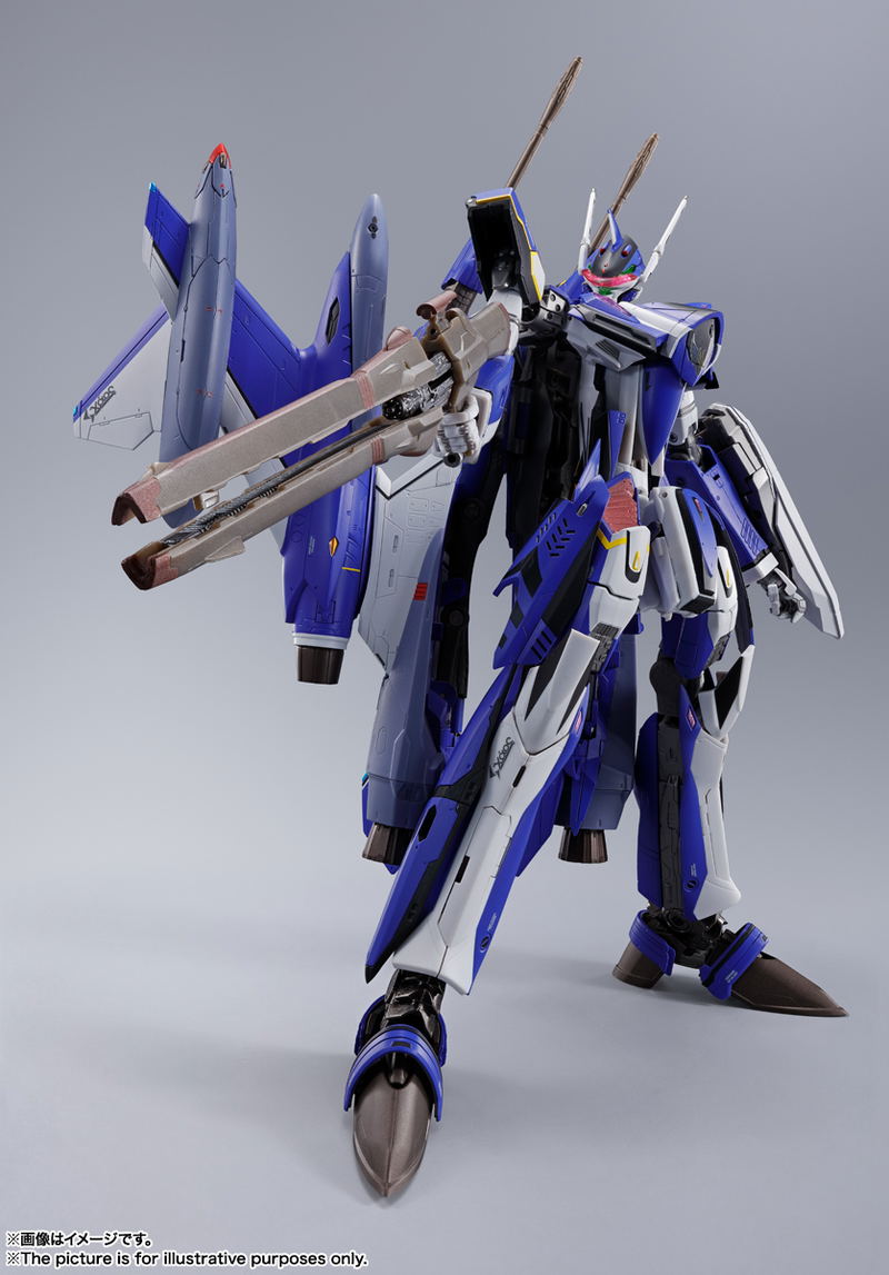 DX Chogokin Macross Delta Movie Absolute Live!!!!!!: YF-29 Durandal Valkyrie (Maximilian Jenius' Fighter) Full Set Pack image 7
