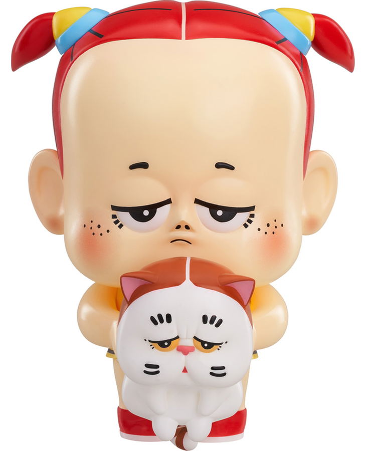 HAPPY2PEAS Soft Vinyl Figure: KINO-chan and Chikuwa Big Size image 1