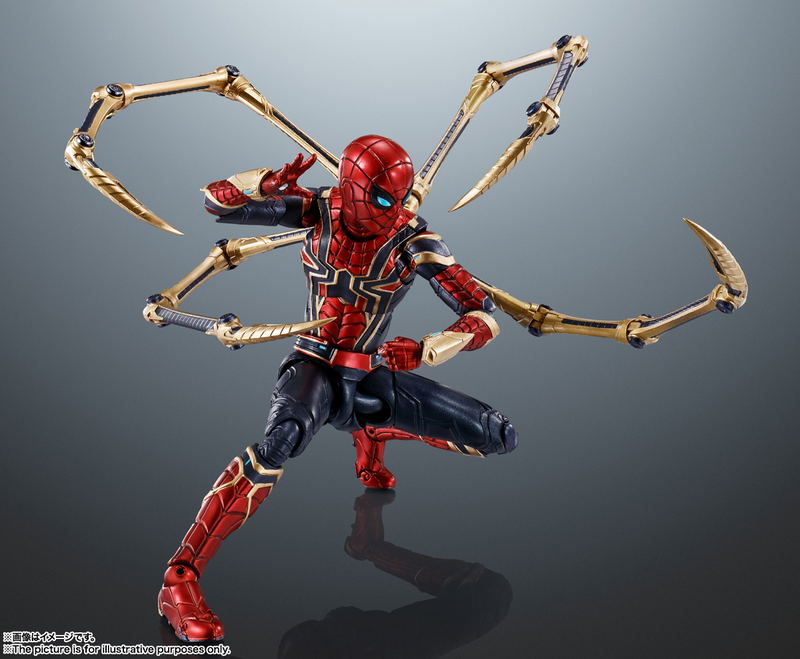 S.H.Figuarts Spider-Man No Way Home: Iron Spider (Spider-Man: No Way Home) image 6