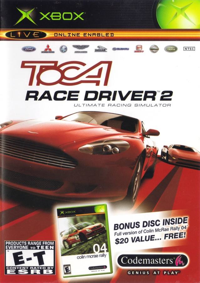 ijsje Beter verwennen TOCA Race Driver 2 with Colin McRae Rally 04 for Xbox