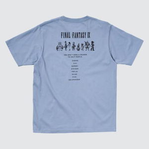 UT Final Fantasy 35th Anniversary - Final Fantasy IX T-shirt Blue (XL Size)_