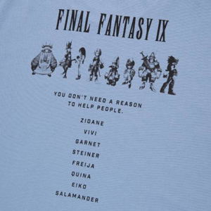 UT Final Fantasy 35th Anniversary - Final Fantasy IX T-shirt Blue (XL Size)_