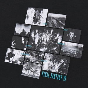 UT Final Fantasy 35th Anniversary - Final Fantasy VII T-shirt Black (XL Size)_