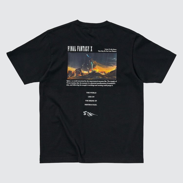 FINAL FANTASY X Tシャツ XL UT Final Fantasy 35th Anniversary - Final Fantasy X T-shirt Black