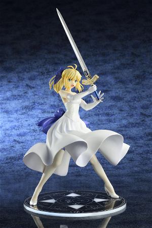 Fate/stay night Unlimited Blade Works 1/8 Scale Pre-Painted Figure: Saber White Dress Renewal Ver.