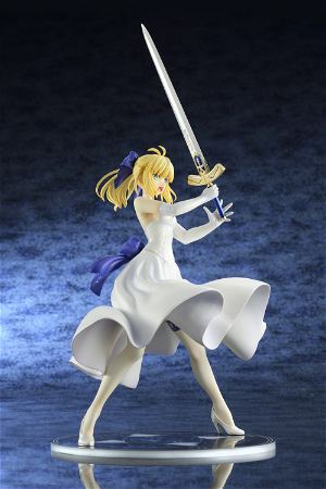Fate/stay night Unlimited Blade Works 1/8 Scale Pre-Painted Figure: Saber White Dress Renewal Ver.